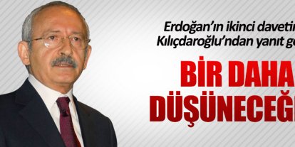 Erdoğan'ın Yenikapı davetine Kılıçdaroğlu'ndan yanıt geldi