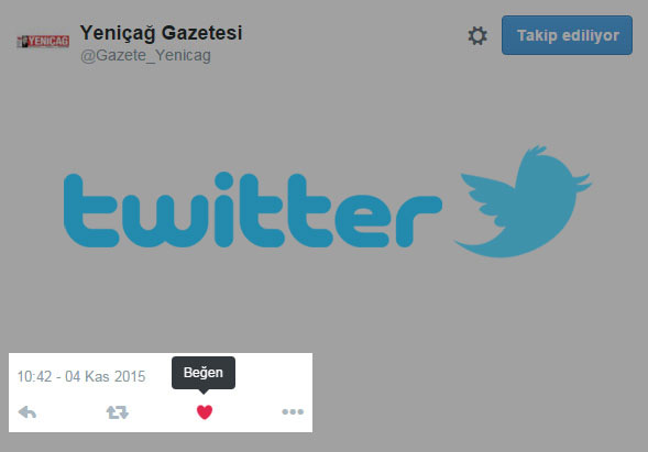 Twitter Favorilere Ekle Ozelligini Begen Medi